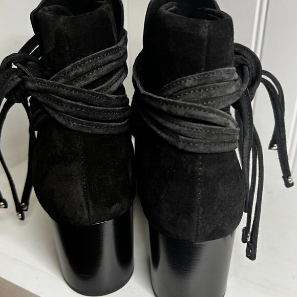 Rag & Bone Dalia 2 Suede Boots in Black Size 9.5 - Picture 5 of 7